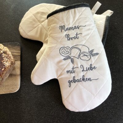 Küchenhandschuhe personalisiert