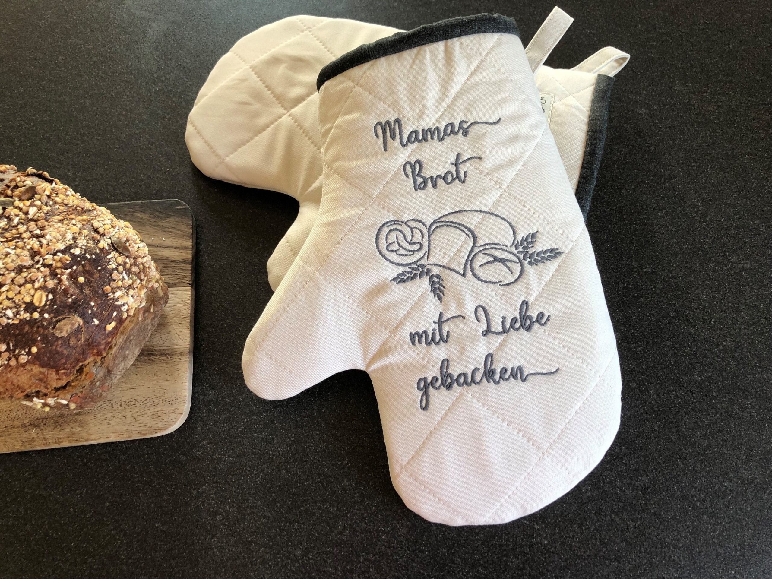 Küchenhandschuhe personalisiert